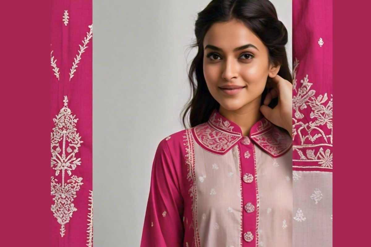Collar kurti neck design hot sale