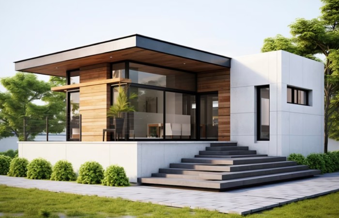 Modern Single Floor House Design