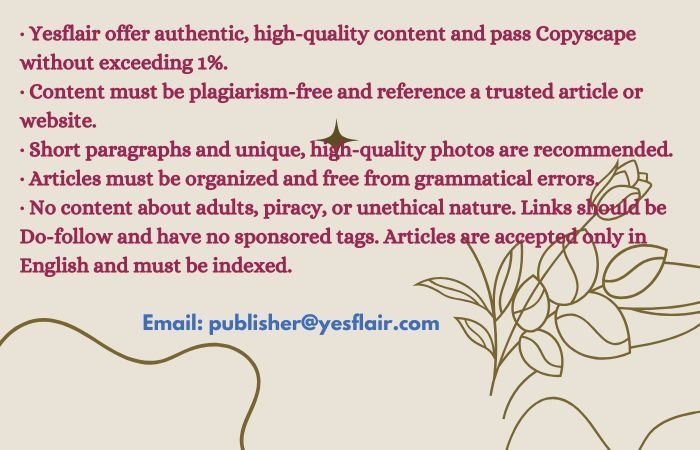 Why to Write for Yesflair – Clothing Write For Us