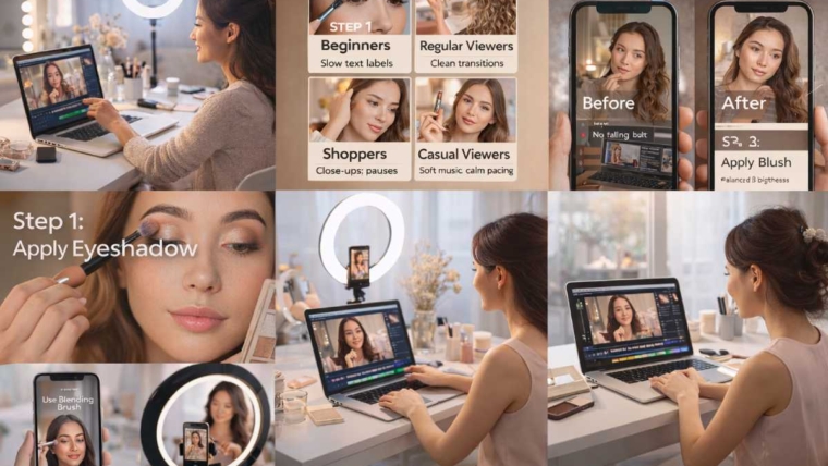 Editing Beauty Tutorials