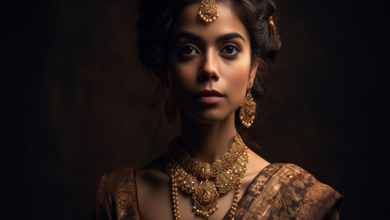 Bridal gold necklace designs