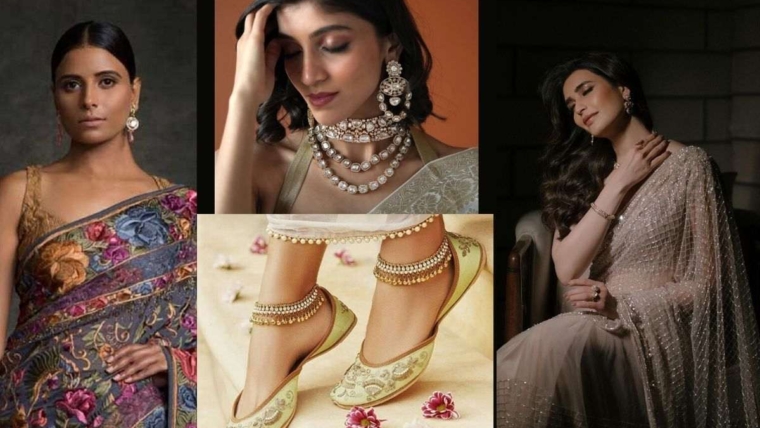 how to style a saree for modern look