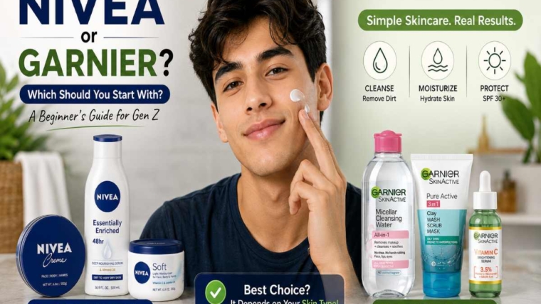i'm a skincare beginner. is nivea a good starting brand compared to garnier
