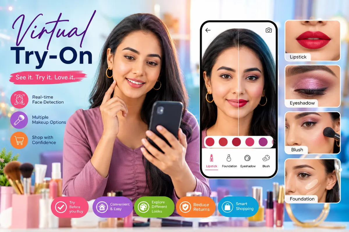 virtual try-on for makeup