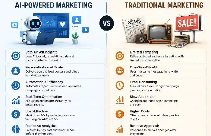 aI marketing and traditional marketing
