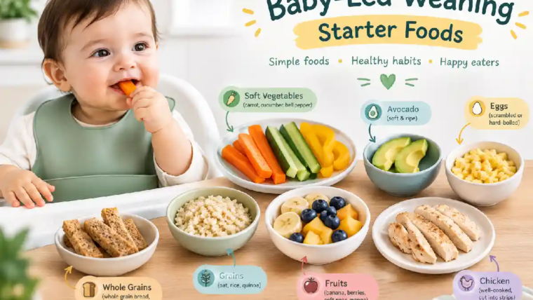 baby-led weaning starter foods