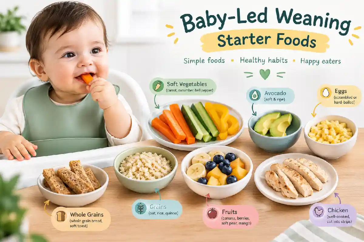 baby-led weaning starter foods