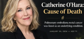 Catherine O’Hara Cause of Death: What We Know About Her Death