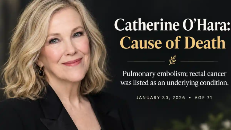 catherine o'hara cause of death