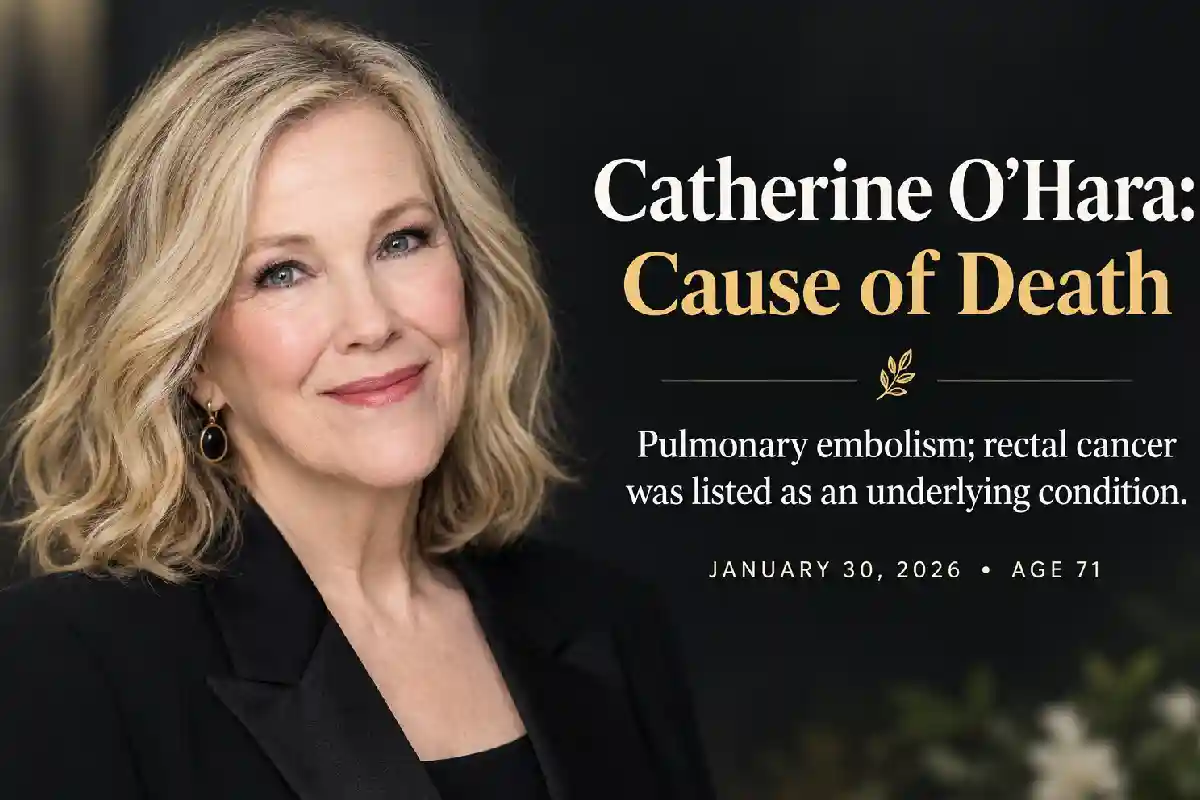 catherine o'hara cause of death