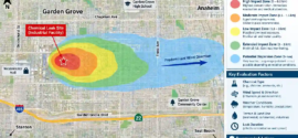 Garden Grove Chemical Leak Evacuation Map: Zones, Boundaries and Latest Updates
