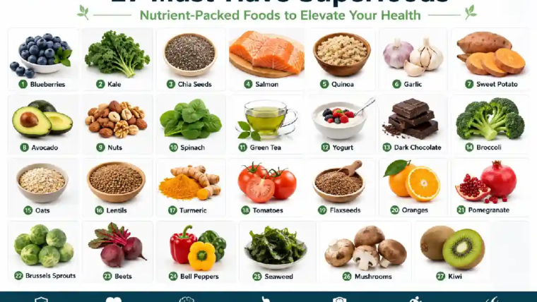verywell health 27 must-have superfoods