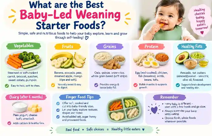 what are best baby-led wearning starter food