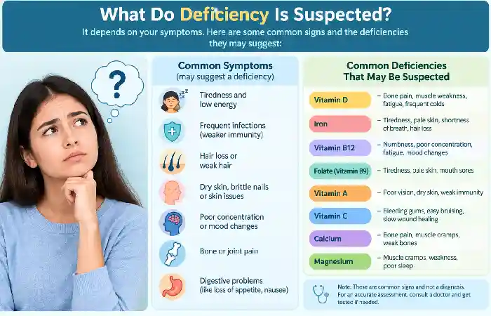 what do deficiency is suspected