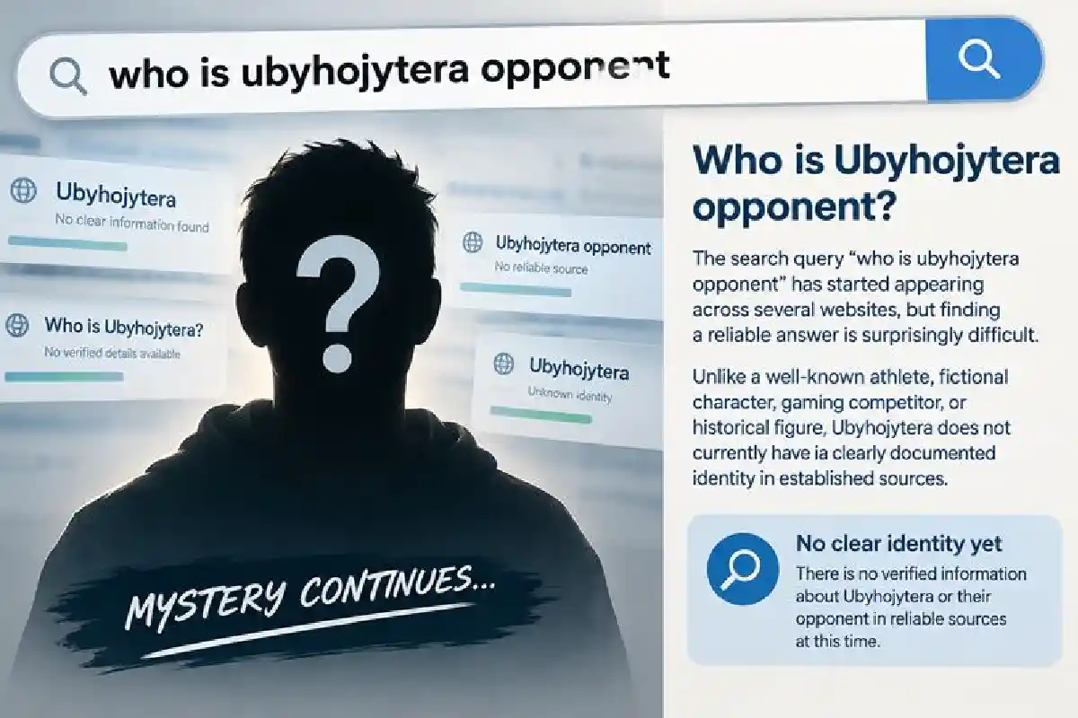 who is ubyhojytera opponent