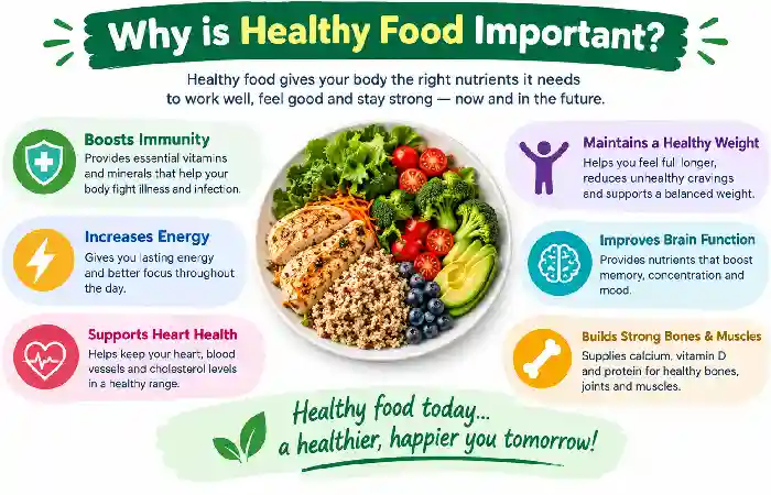 why is healthy food important